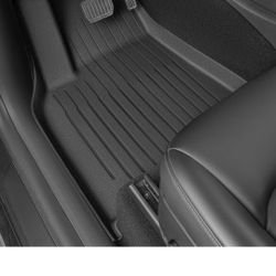 SUPER LINER 2024-2025 2026 Tesla Model 3 Highland Floor Mats 6-Piece Set | Extra-Thick TPE All-Weather Floor & Cargo Liners | Pet & Child-Friendly Cus