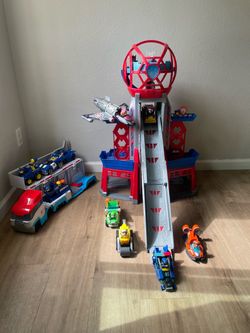 Paw Patrol Tower, Vehicle’s &  figures