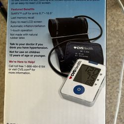 CVS blood pressure monitor