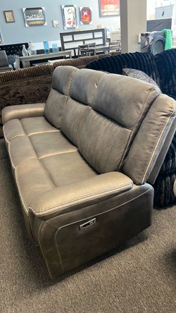 Nice gel power sofa recliner last one. 1 piece only $800