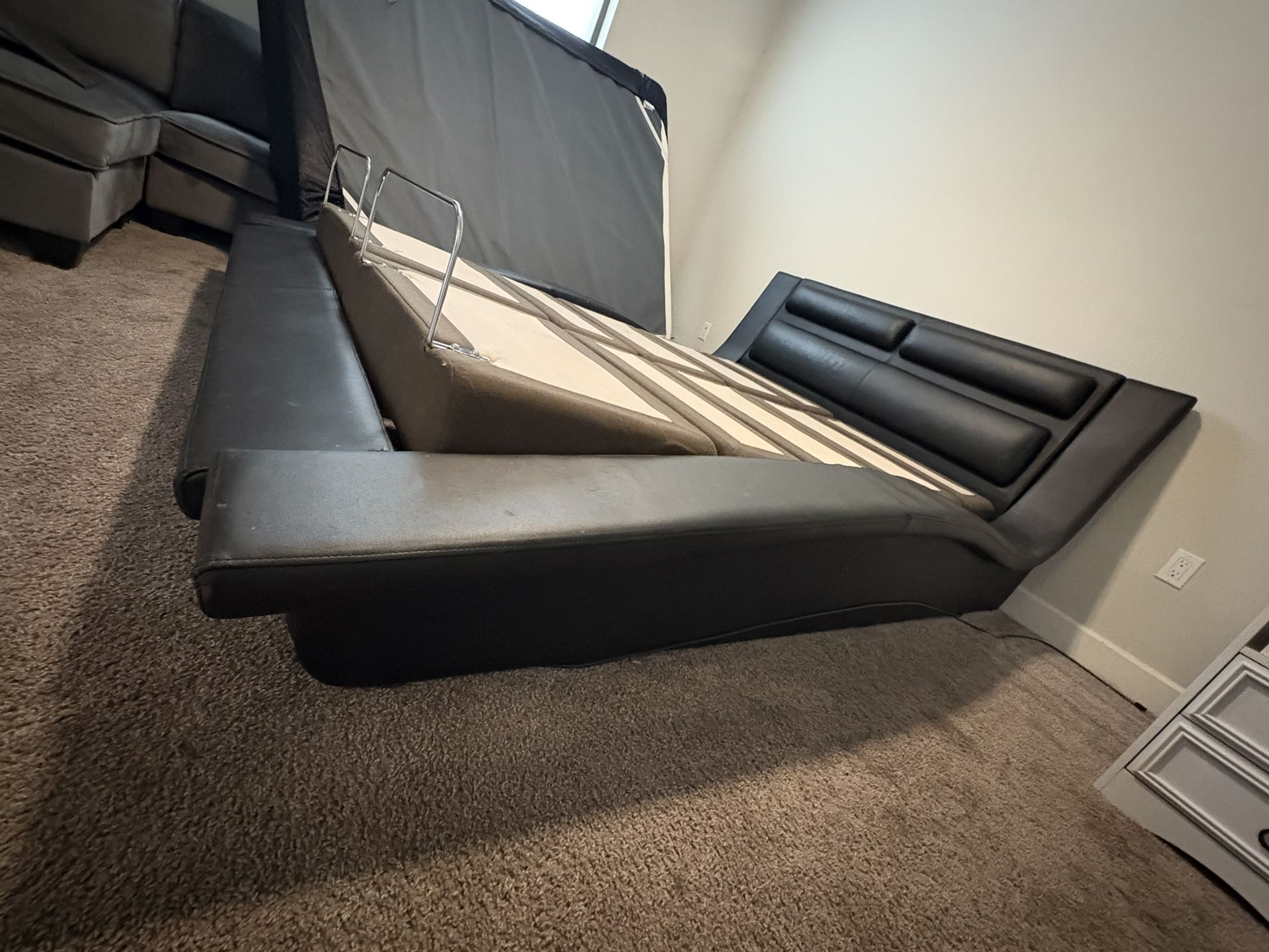 Queen Bed frame with Adjustable Base -$500 OBO