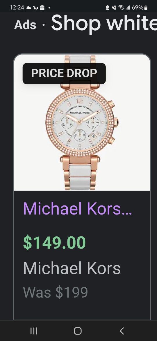 Michael KORS watch Womens