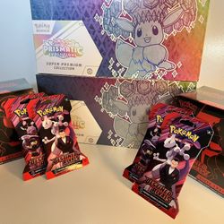 Scarlet & Violet Prismatic Evolutions Super Premium Collection / Destined Rivals Elite Box