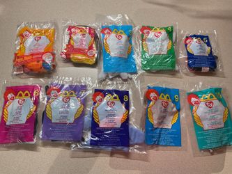 1-10 Ty 2000 teenie weenie beanies