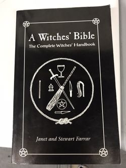 Two books a witchesBible the complete witch is handbook. And the element encyclopedia of 5000 spells.