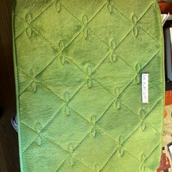 Green Bath mat