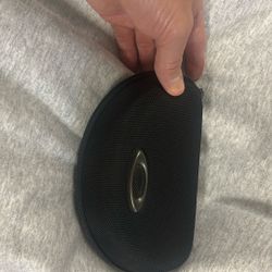 Oakley case, soft bag and spare lens