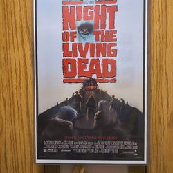  Ight Of The Living Dead Smaller Poster In Thick Sleeve