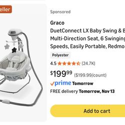Graco Simple Sway LX Baby Swing