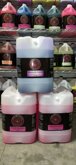 MADE RITE Carnauba Wash n Wax Soap / Premium Purple Car Wash Soap