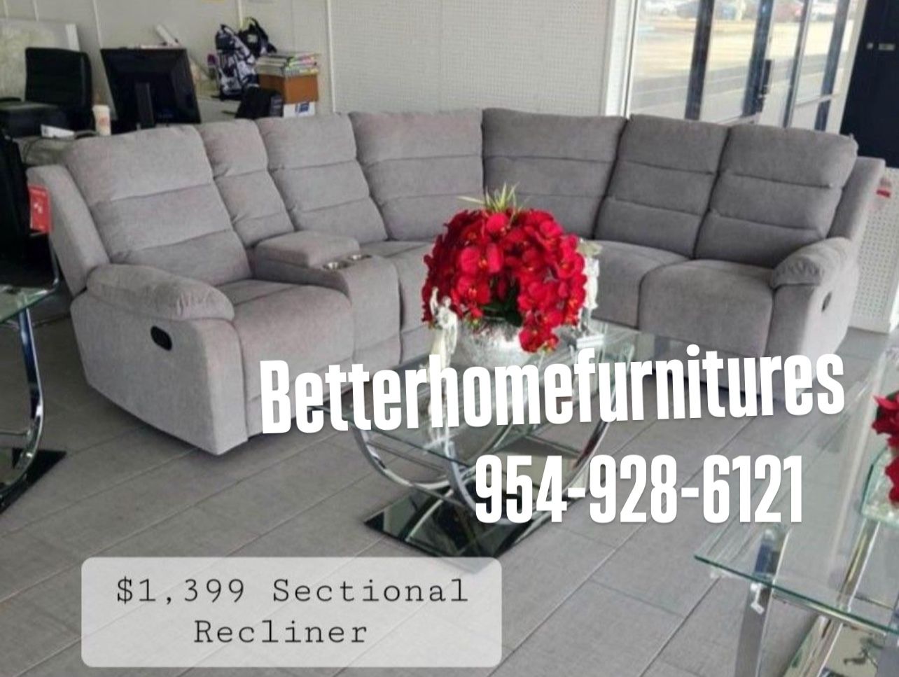 New Sectional In Box 📦 Finance Available No Credit Needed