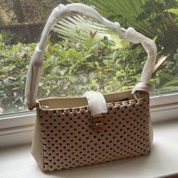 Charles & Keith Shoulder Bag Beige - New - Send Your Offer 