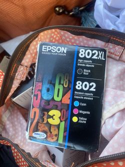 Epson T802XL-BCS DURABrite Ultra High-Yield Ink
