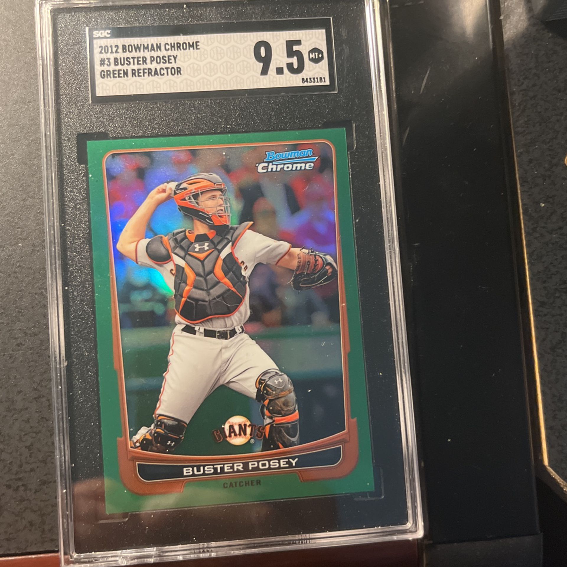 Buster Posey. ‘12 Bowman Chrome Refractor 