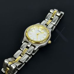 Fossil F2 Watch Women Stainless Steel Silver Gold