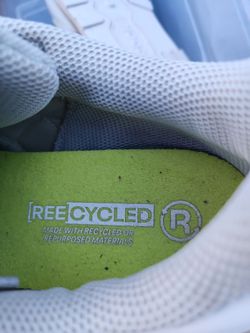 Light grey Sneakers Made with Recycled Materials