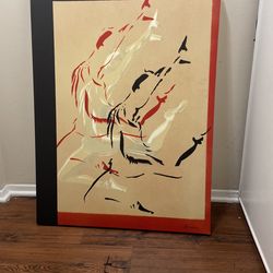 Kabuki Acrylic Painting