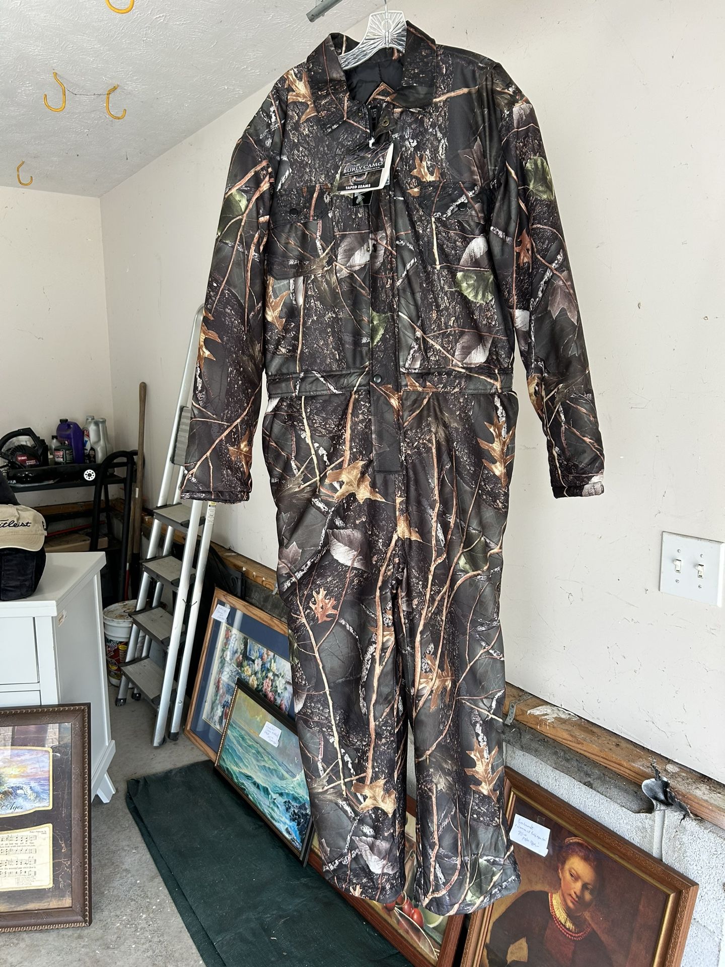 Burly Camo Coveralls