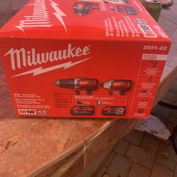 Milwaukee 2 Piece Drill