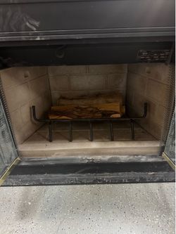 Wood fireplace insert never used see pictures