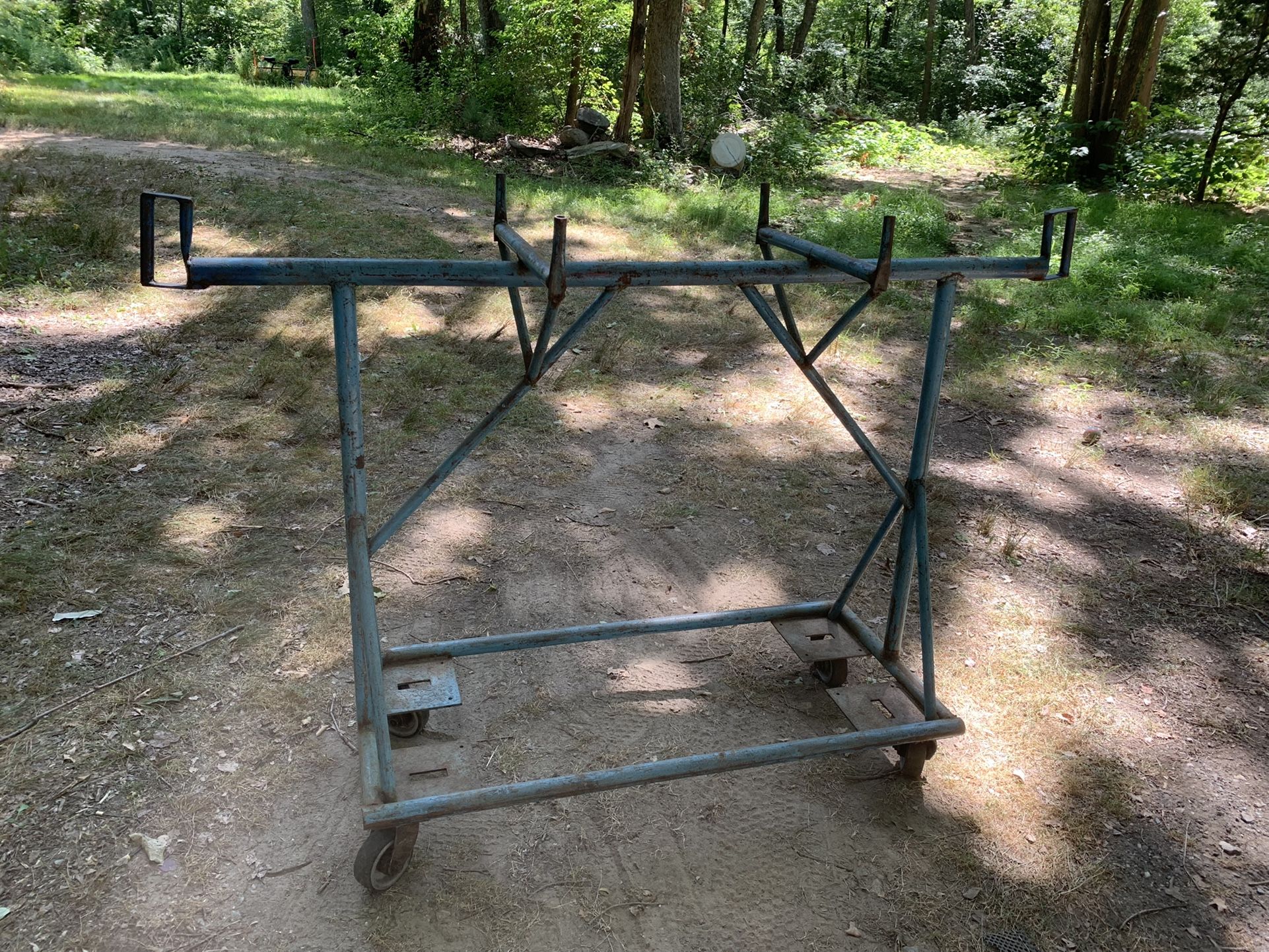 Heavy Duty Steel Pipe Cart