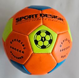 Official  size 1  stitched soccer ball.