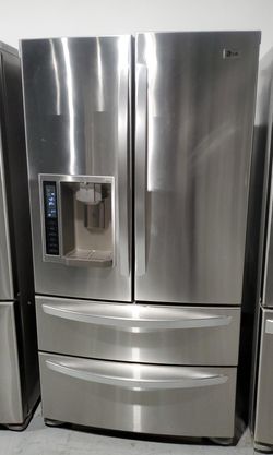 LG 4-Door Stainless Steel Refrigerator Fridge
