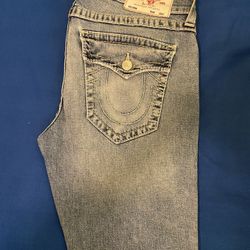 Men’s Tru Religion Jeans Sz 34 / Levi’s 33X32
