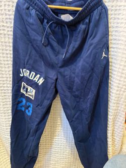 Jordan Boys Blue Graphic Jogger Pants