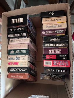 VHS MOVIES (new)