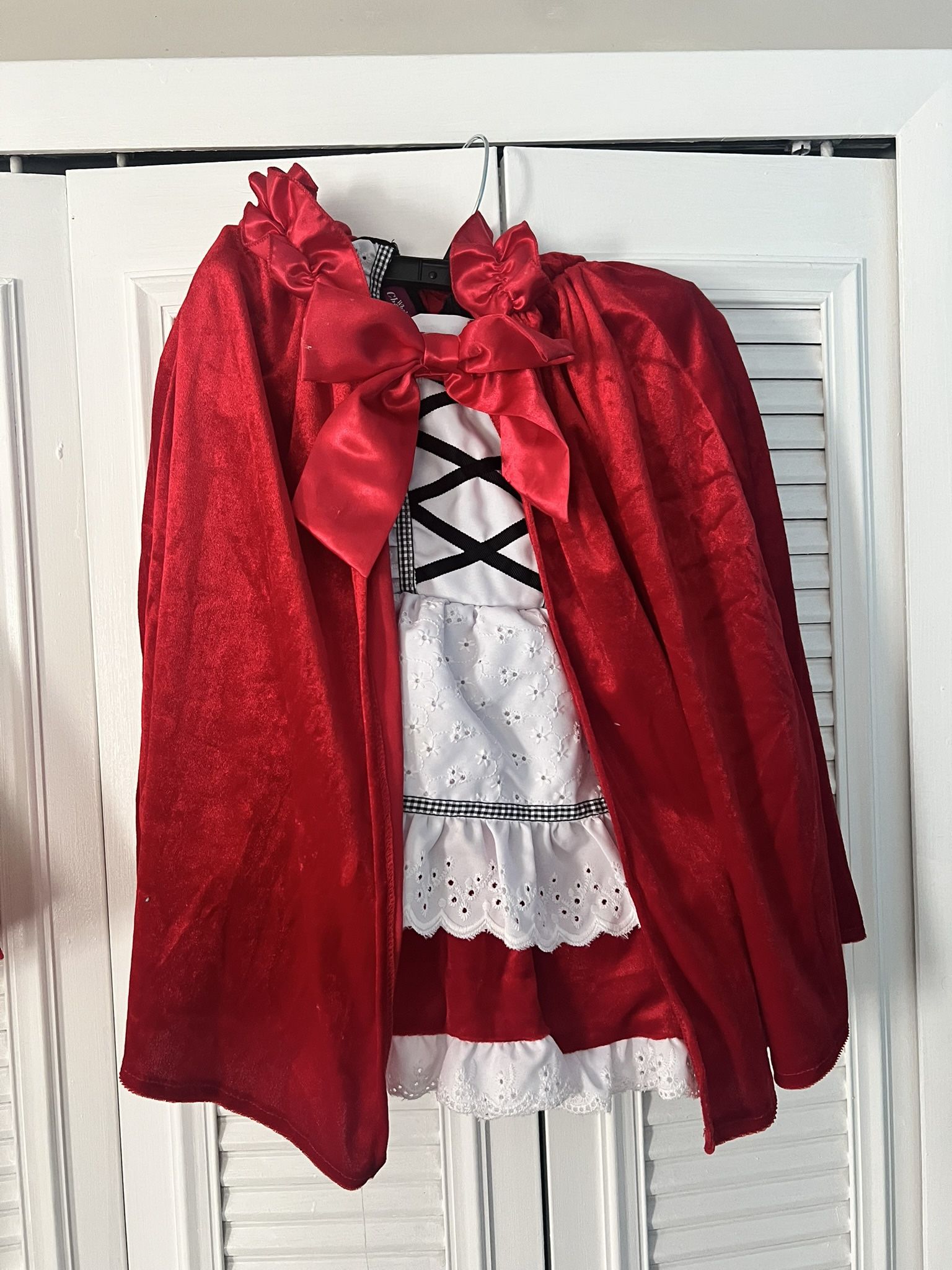 Little Red Riding Hood Costume β Dress & Cape