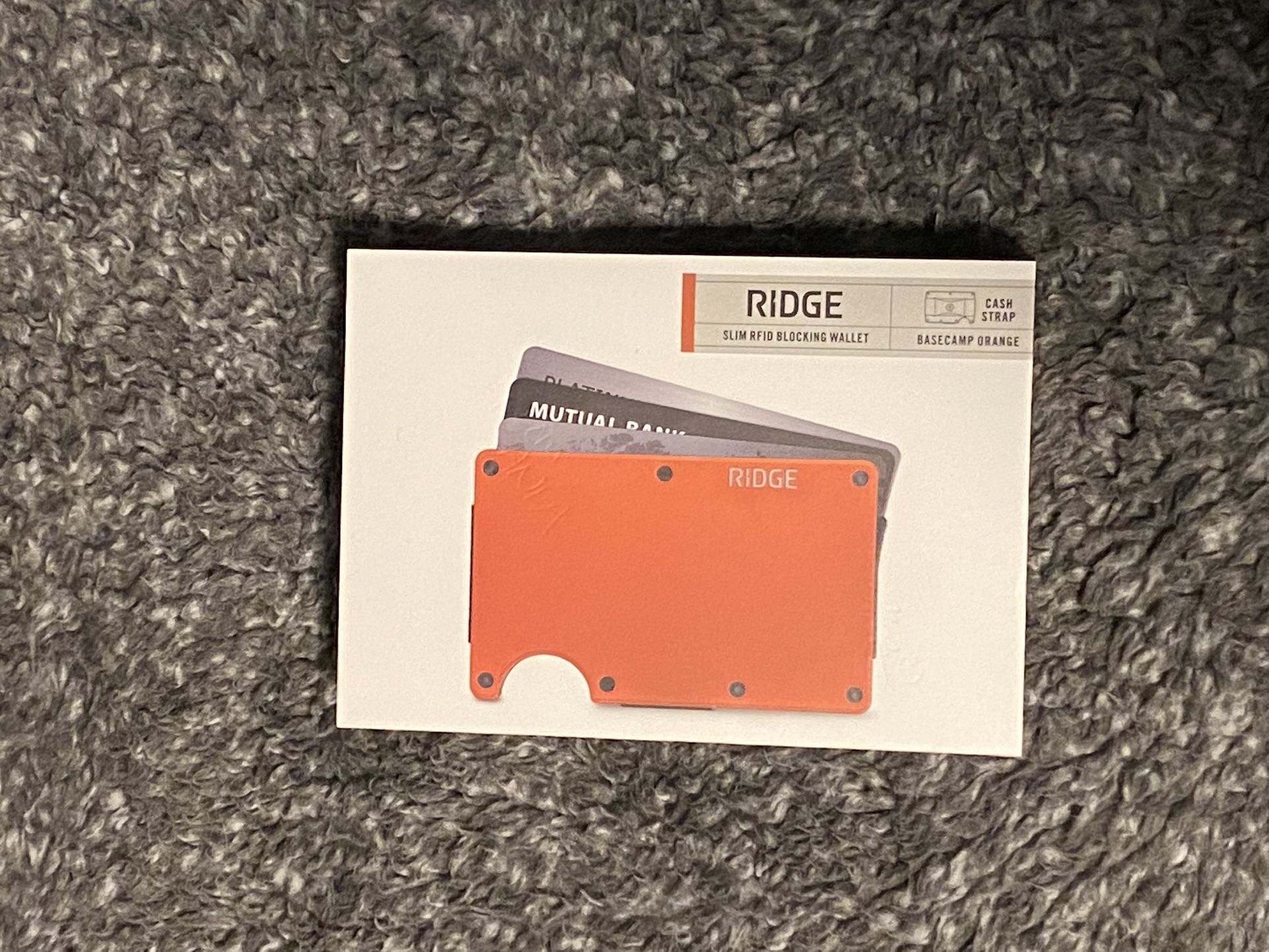 Orange Ridge Wallet