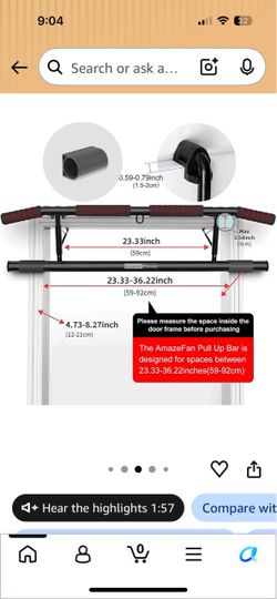 Door way pull- up bar