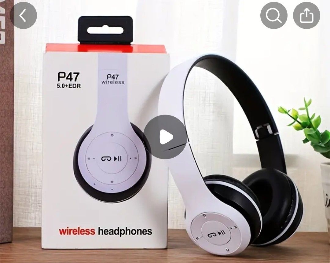 Wireless headphones