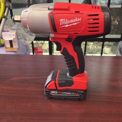 Milwaukee Wrench Impact W Battery 