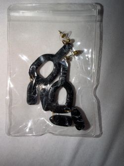 Clay earrings