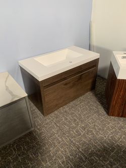 Floating vanity