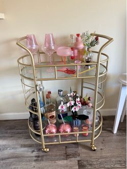 Gold Bar Cart