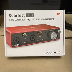 Focusrite Scarlett 4i4 (3rd Gen)