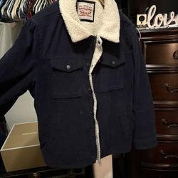 MENS LEVI’s Corduroy Fur Winter Jacket 