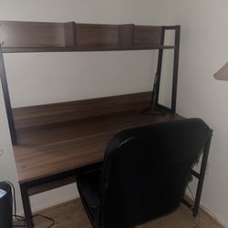 Desk and Desk Chair