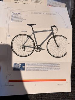 Route 66 700C hybrid/fitness bicycle