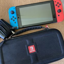 Nintendo Switch Case And Charger 