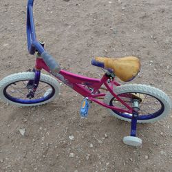 Little Girl Bike Good Condition Just Needs A Seat