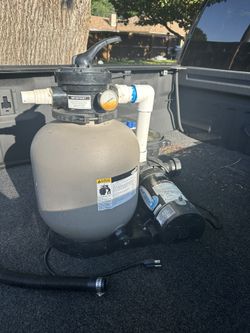 Above Ground Pool Pump And Filter