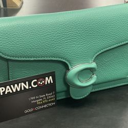 Coach Tabby Chain Clutch Purse
