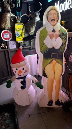 Buddy The Elf And Snow Man