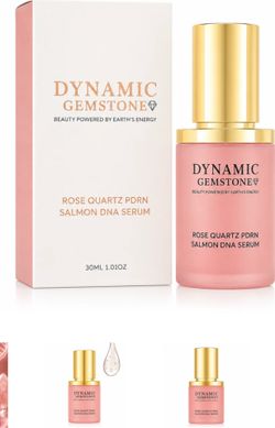 Dynamic Gemstone Rose Quartz PDRN Salmon DNA Serum