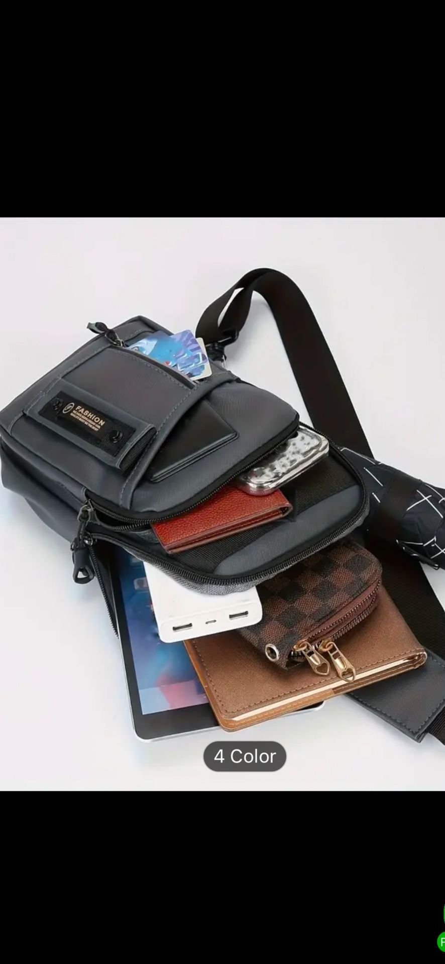 Men’s Out Door Cross Body Bag $30
