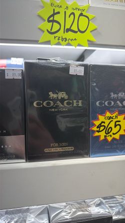 Coach New York for me EDP 100ml perfume para hombres regalo para hombres